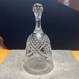 Beautiful Little Mid Century Pressed Glass Bell 🔔